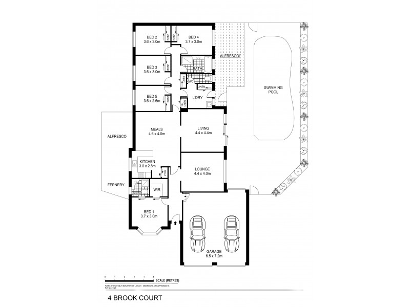 4 Brooke Court, Strathdale VIC 3550 Floorplan