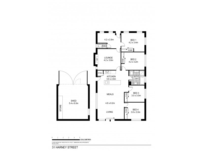 31 Harney Street, Bendigo VIC 3550 Floorplan