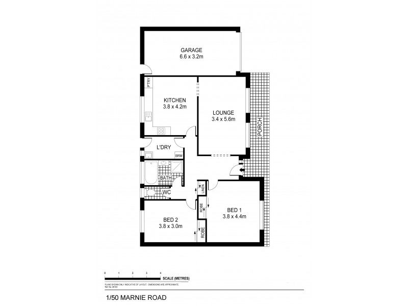 1/50 Marnie Road, Kennington VIC 3550 Floorplan