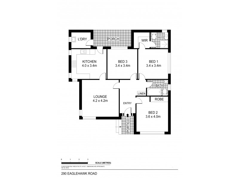 290 Eaglehawk Road, California Gully VIC 3556 Floorplan