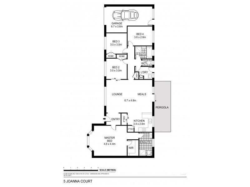 5 Joanna Court, Strathdale VIC 3550 Floorplan