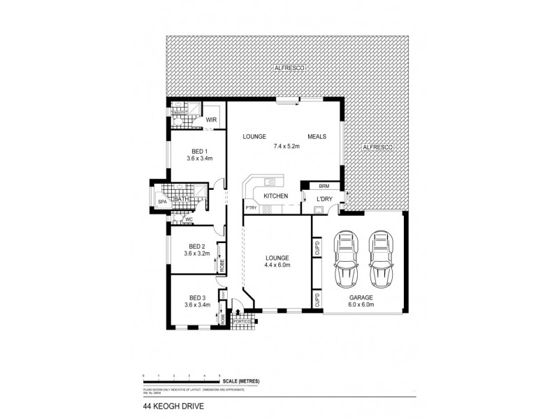 44 Keogh Drive, Spring Gully VIC 3550 Floorplan