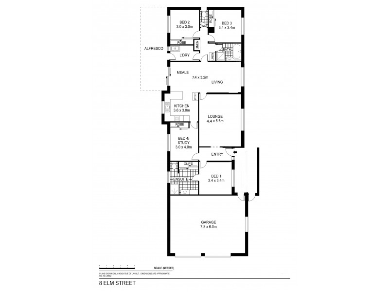 8 Elm Street, Golden Square VIC 3555 Floorplan