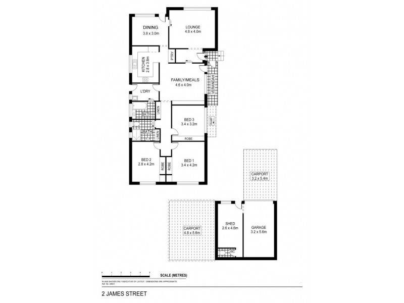 2 James Street, Strathdale VIC 3550 Floorplan