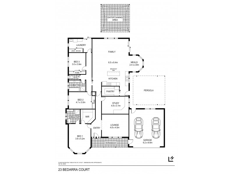 23 Bedarra Court, Maiden Gully VIC 3551 Floorplan