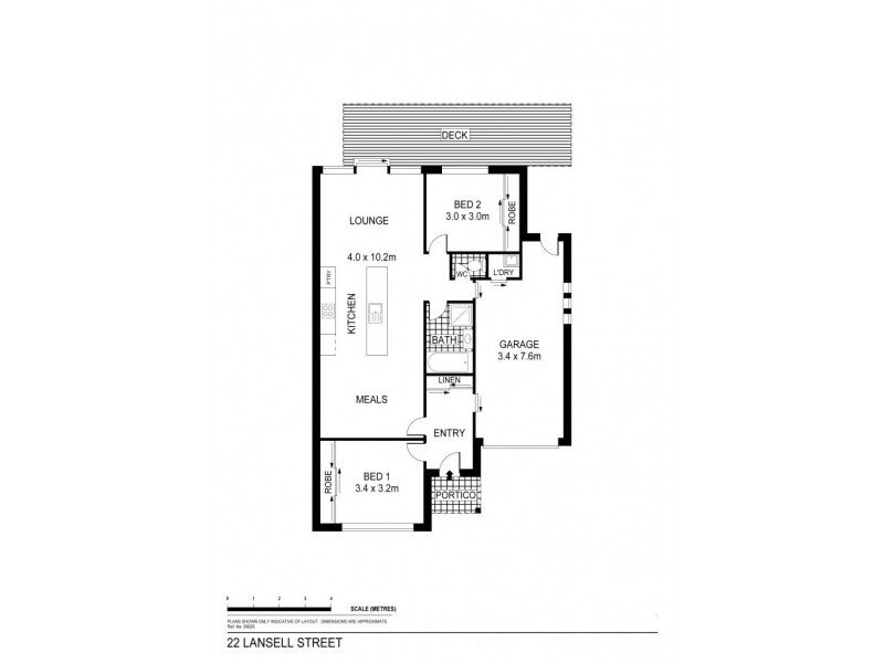 22 Lansell Street, Kangaroo Flat VIC 3555 Floorplan