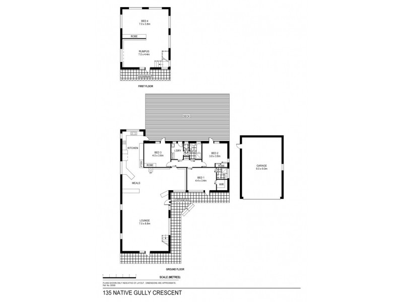 135 Native Gully Crescent, Eppalock VIC 3551 Floorplan