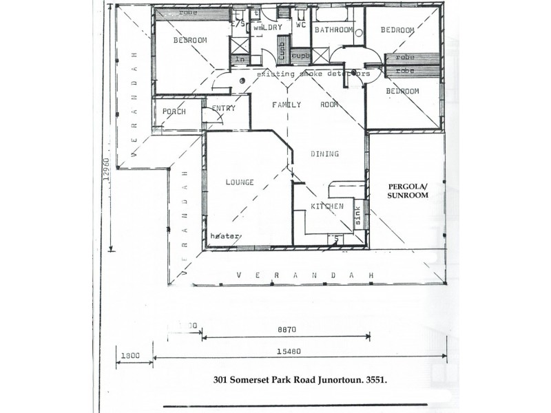 301 Somerset Park Road, Junortoun VIC 3551 Floorplan
