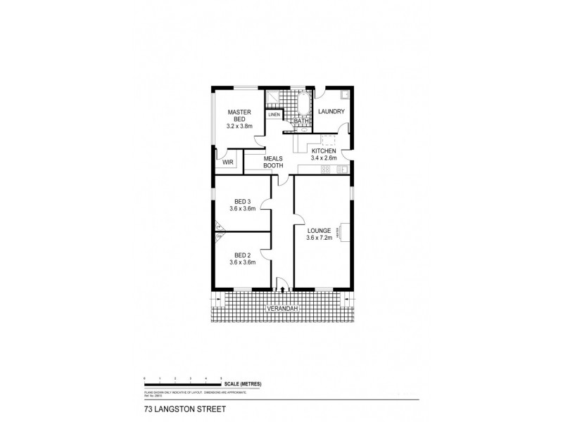 73 Langston Street, Bendigo VIC 3550 Floorplan