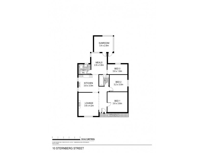 10 Sternberg Street, Bendigo VIC 3550 Floorplan