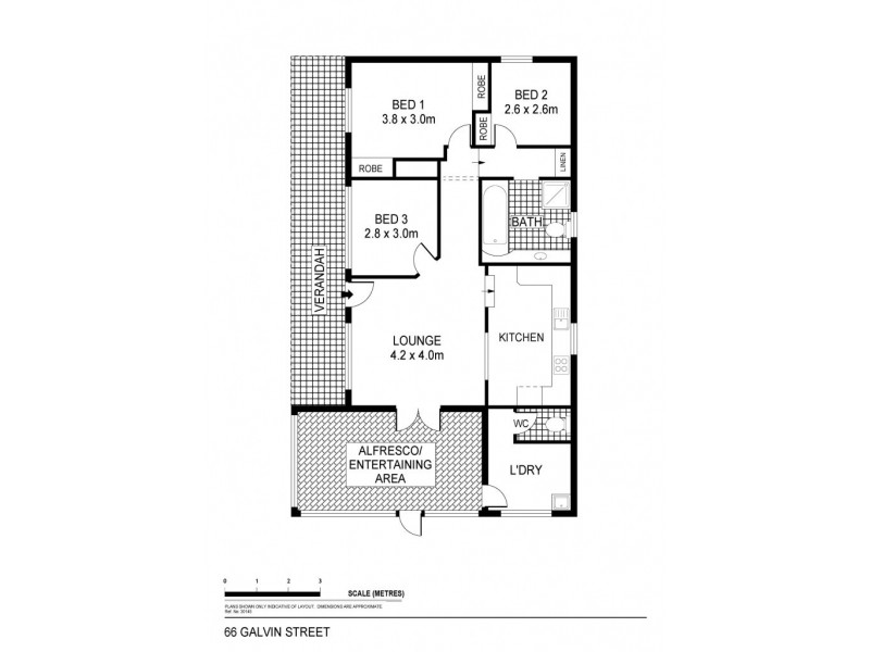 66 Galvin Street, Bendigo VIC 3550 Floorplan