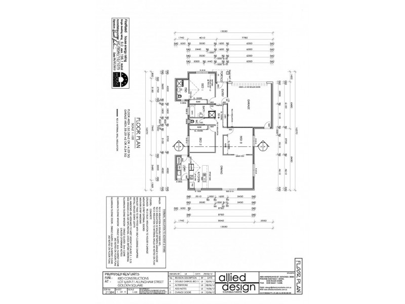 1/69 Allingham Street, Golden Square VIC 3555 Floorplan