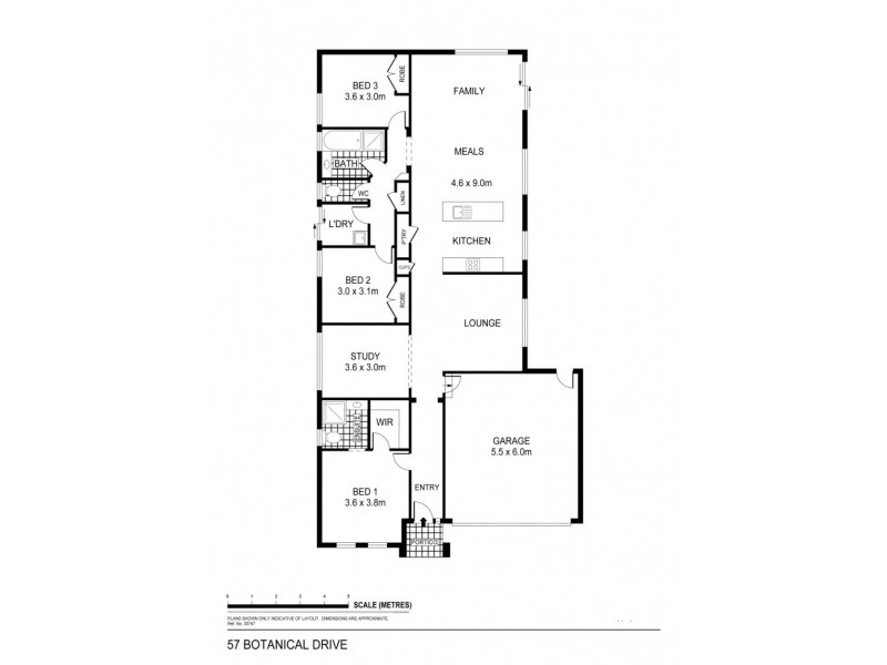 57 Botanical Drive, Epsom VIC 3551 Floorplan