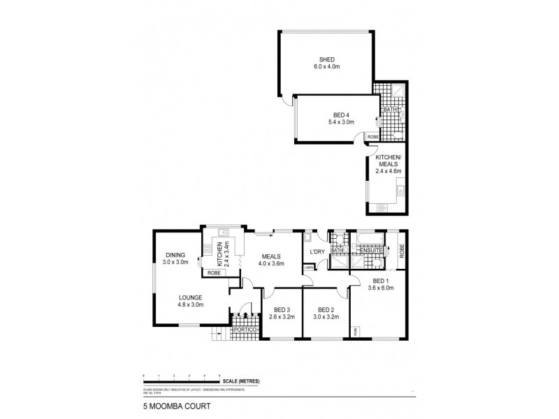 5 Moomba Court, Kennington VIC 3550 Floorplan
