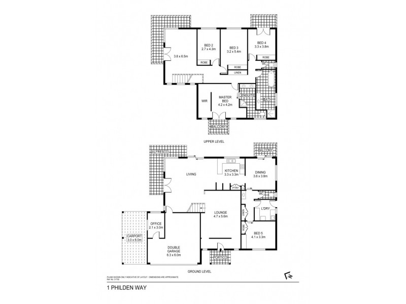 1 Philden Way, Spring Gully VIC 3550 Floorplan