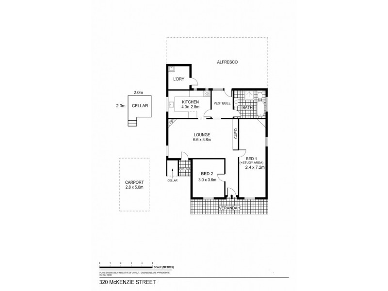 320 MacKenzie Street, Golden Square VIC 3555 Floorplan