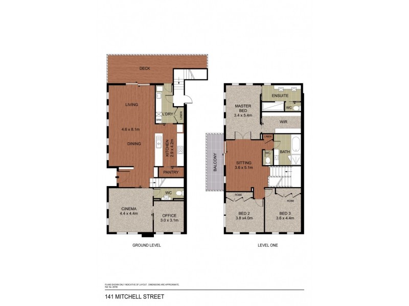 141 Mitchell Street, Bendigo VIC 3550 Floorplan