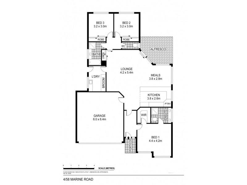 4/58 Marnie Road, Strathdale VIC 3550 Floorplan