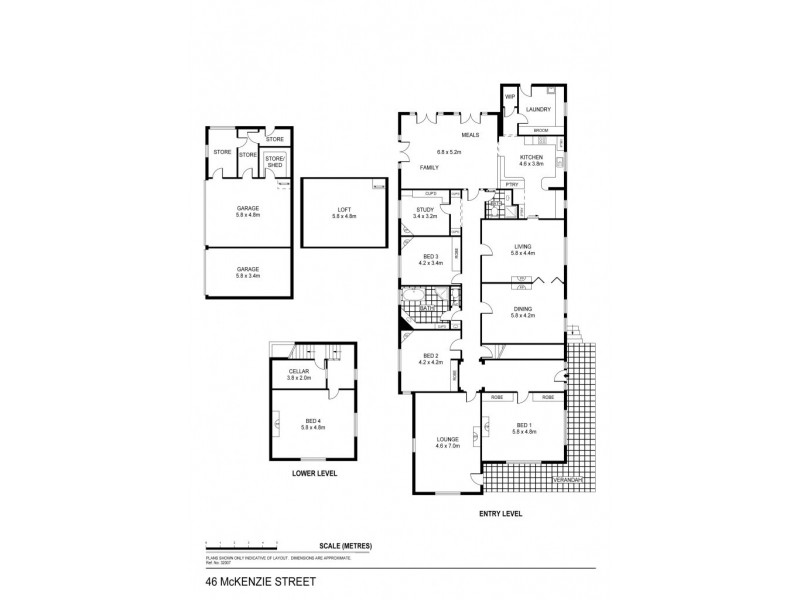 46 MacKenzie Street, Bendigo VIC 3550 Floorplan