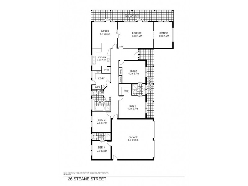 26 Steane Street, Kennington VIC 3550 Floorplan