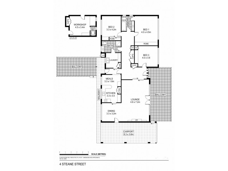 4 Steane Street, Kennington VIC 3550 Floorplan