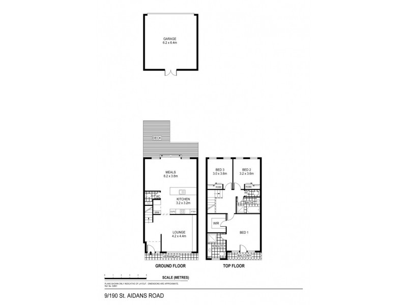 9/190 St Aidans Road, Kennington VIC 3550 Floorplan