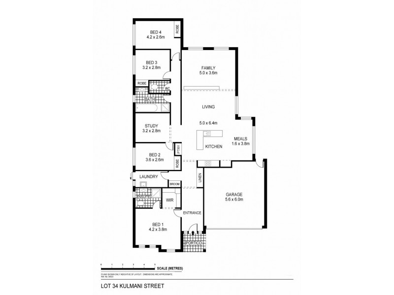 Lot 34, 34 Kulmani Street, Eaglehawk VIC 3556 Floorplan