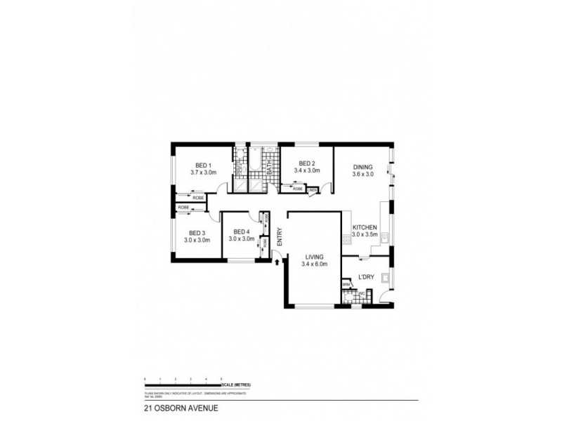 21 OSBORN AVENUE, Kangaroo Flat VIC 3555