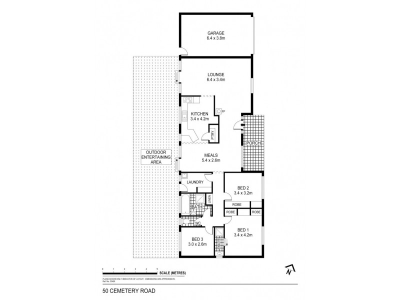 50 Cemetery Road, Lockwood VIC 3551 Floorplan