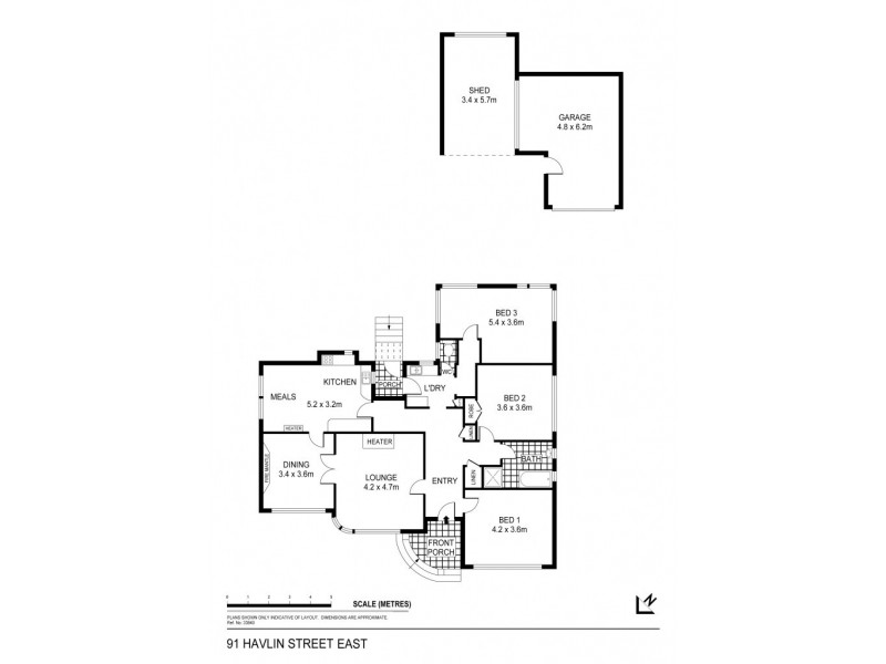91 Havlin Street East, Flora Hill VIC 3550 Floorplan