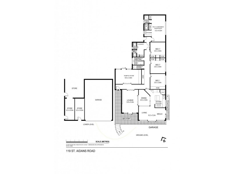 119 St Aidans Road, Kennington VIC 3550 Floorplan
