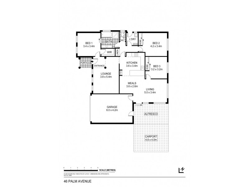 46 Palm Avenue, Spring Gully VIC 3550 Floorplan