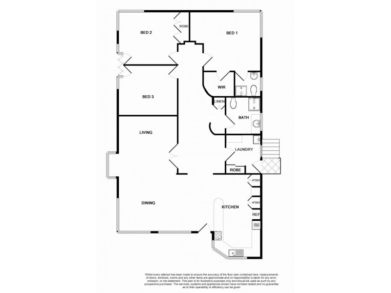70 Lilac Street, Bendigo VIC 3550 Floorplan