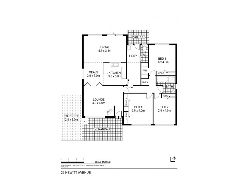 22 Hewitt Avenue, Kennington VIC 3550 Floorplan