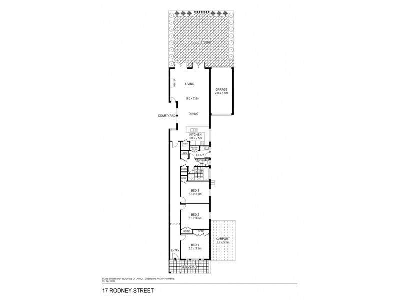 17 Rodney Street, Quarry Hill VIC 3550 Floorplan