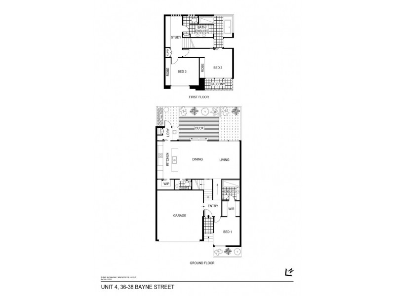 4/36-38 Bayne Street, Bendigo VIC 3550 Floorplan