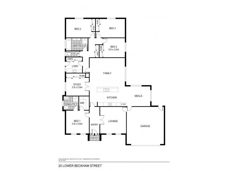 20 Lower Beckhams Road, Maiden Gully VIC 3551 Floorplan
