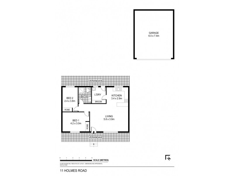 11 Holmes Road, Huntly VIC 3551 Floorplan