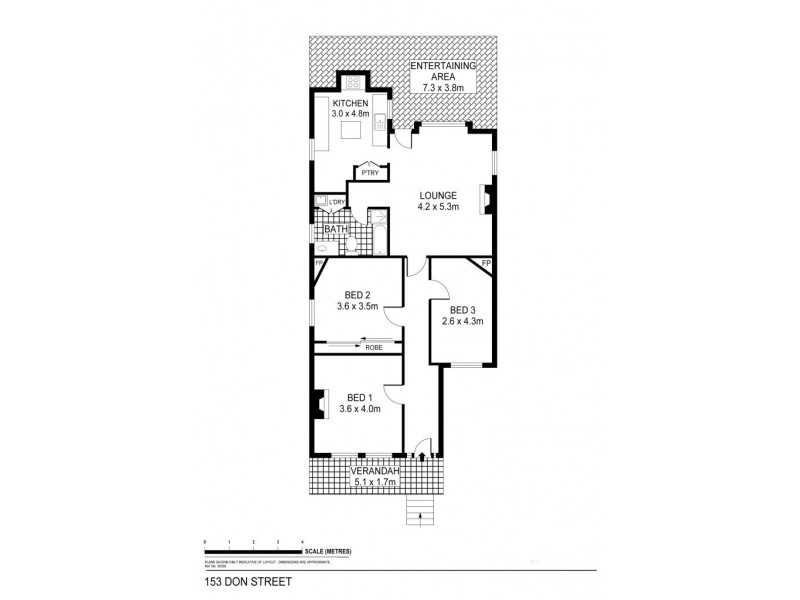 153 Don Street, Bendigo VIC 3550 Floorplan