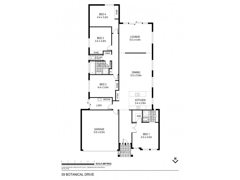 59 Botanical Drive, Epsom VIC 3551 Floorplan