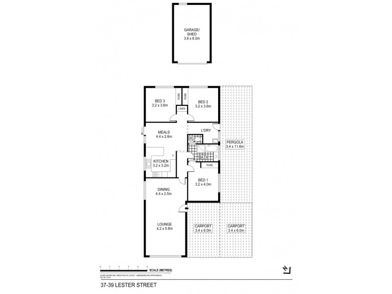 37 – 39 Lester Street, Eaglehawk VIC 3556 Floorplan