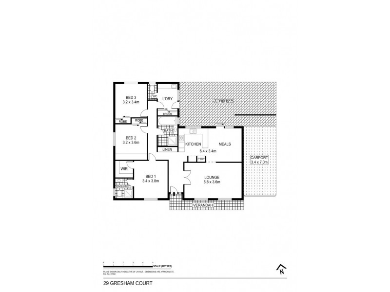 29 Gresham Court, Golden Square VIC 3555 Floorplan