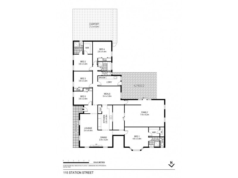 115 Station Street, Epsom VIC 3551 Floorplan
