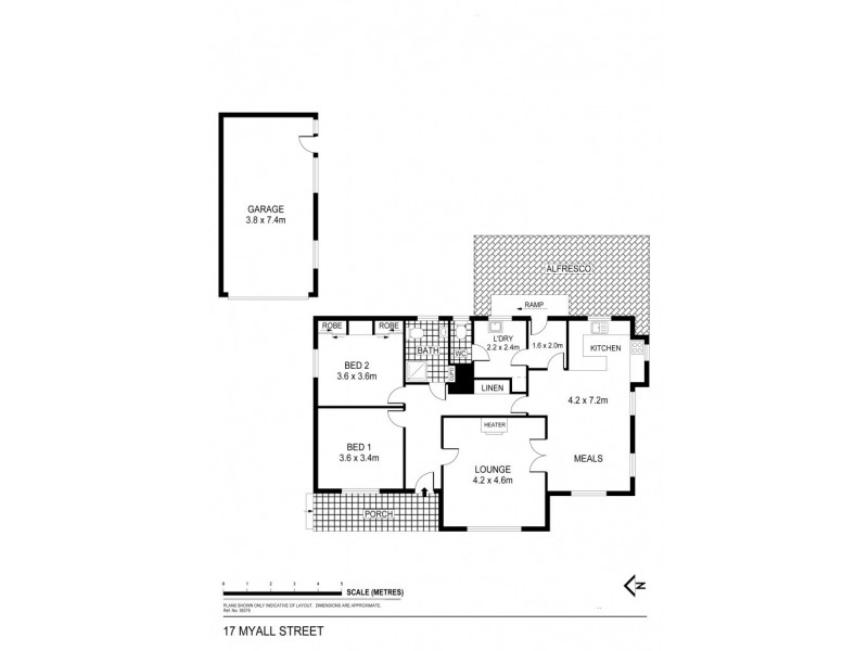 17 Myall Street, Bendigo VIC 3550 Floorplan