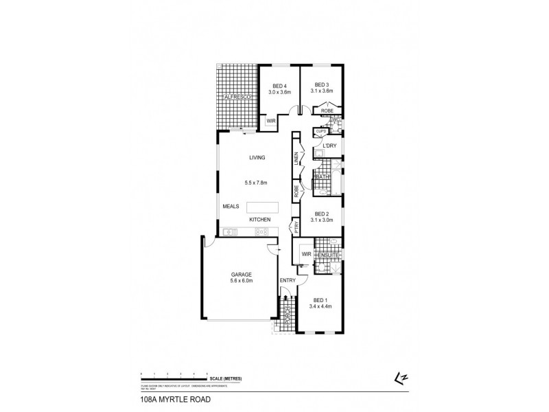 108 Myrtle Road, Epsom VIC 3551 Floorplan