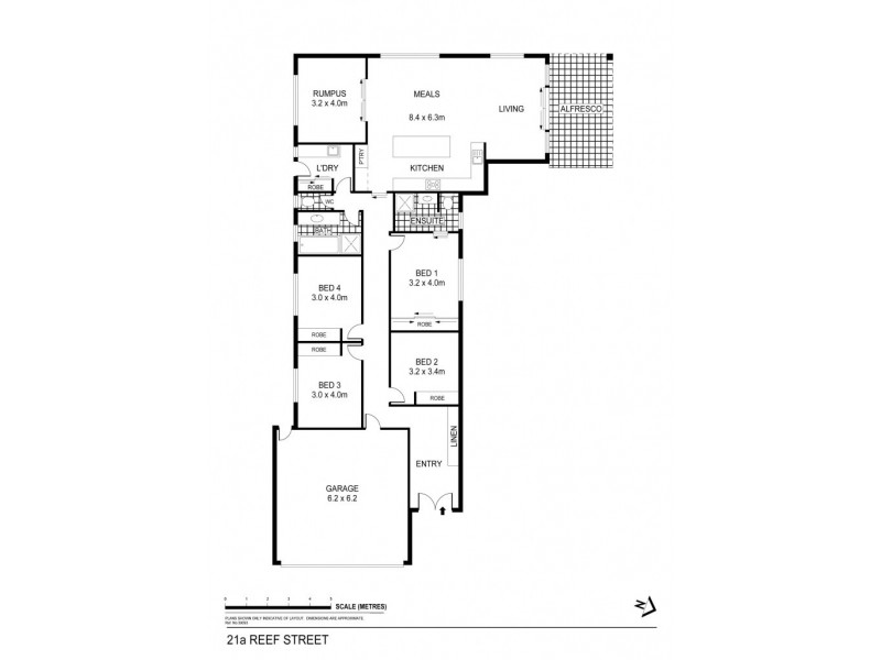 21A Reef Street, Eaglehawk VIC 3556 Floorplan