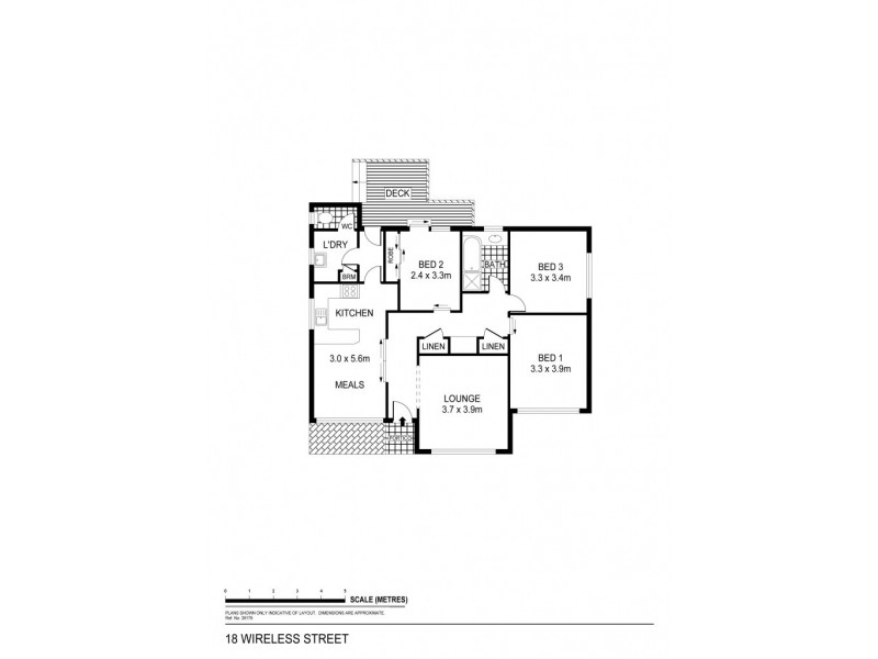 18 Wireless Street, Kangaroo Flat VIC 3555 Floorplan