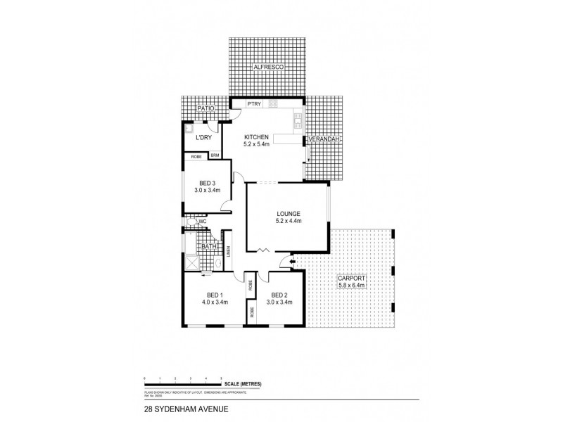 28 Sydenham Avenue, North Bendigo VIC 3550 Floorplan