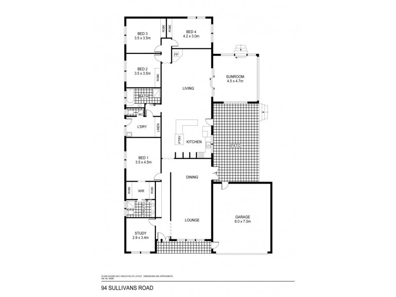 94 Sullivans Road, Strathfieldsaye VIC 3551 Floorplan