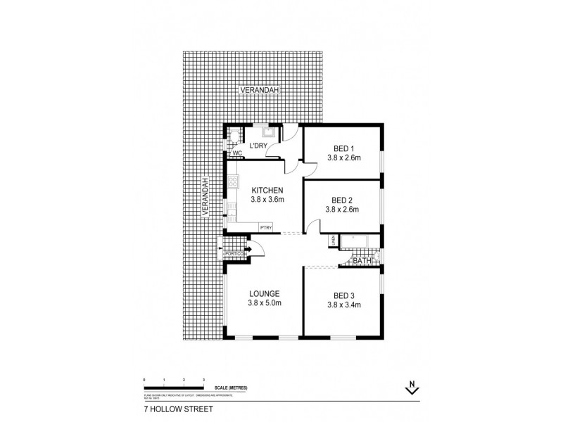 7 Hollow Street, Golden Square VIC 3555 Floorplan